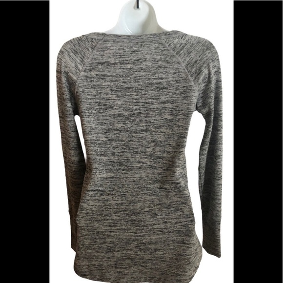 Athleta Sweater No Sweatin It Pullover Gray Sz. XXS Winter Lightweight Cozy - Picture 2 of 5